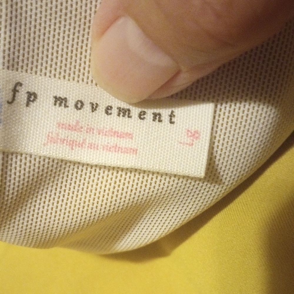 FREE People Mustard Sports Bra - Picture 2 of 5